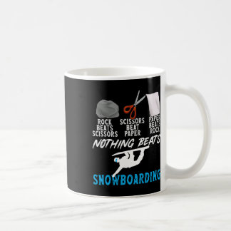 Mug Ciseaux de papier rocheux Rien de mieux que le sno