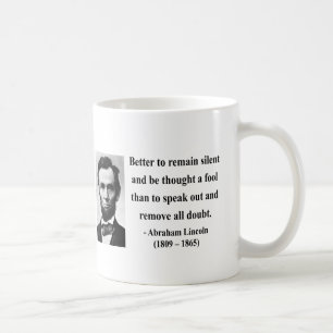 Mug Citation 15b d'Abraham Lincoln