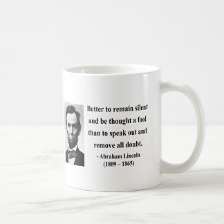 Mug Citation 15b d'Abraham Lincoln