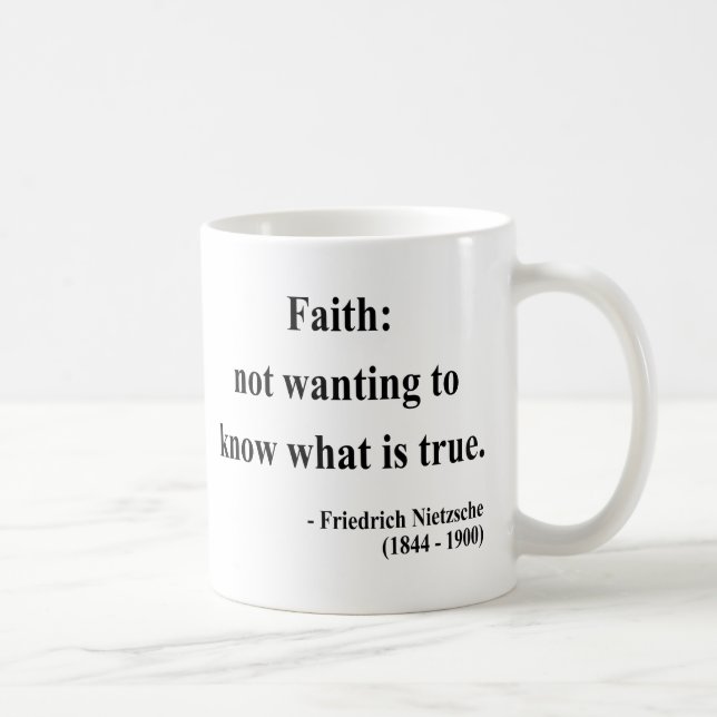 Mug Citation 5a de Nietzsche (Droite)