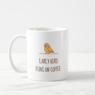 Mug Citation amusante de la perruche de perroquet d'oi