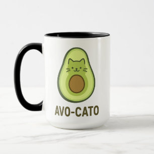 Mug Citation amusante disant Avo Cato Humour Cat Avoca