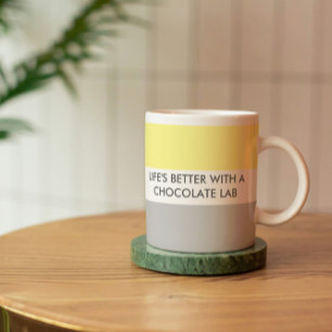 Mug Citation amusante pour amateur de chiens moderne