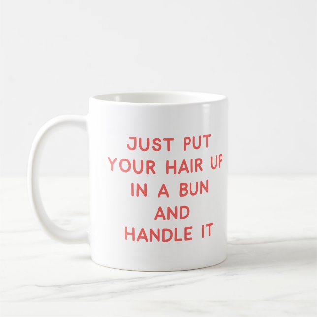 Mug Citation amusante sur les conseils de vie et la ré (Gauche)