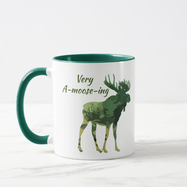 Mug Citation amusante Trouvez cette orignal (Gauche)