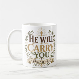 Mug Citation Biblique Chrétienne Il Vous Portera
