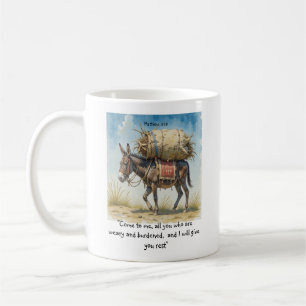 Mug Citation biblique inspirante Matth
