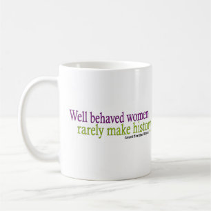 Mug Citation bien comportée de femmes