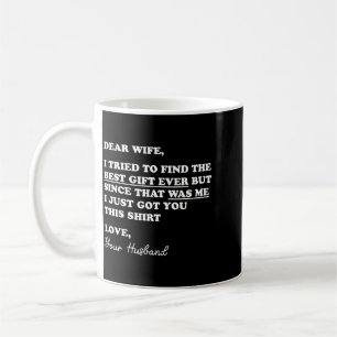 Mug Citation chère épouse drôle humour sarcastique Bla