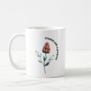 Mug Citation chrétienne de Boho Flower