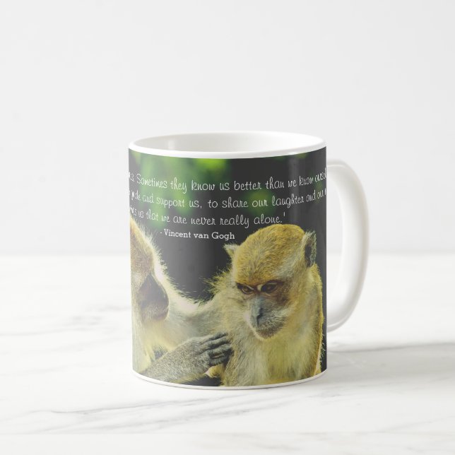 Mug Citation d'amitié par Vincent van Gogh (Devant droit)