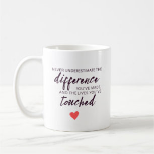 Mug Citation d'appréciation personnalisée