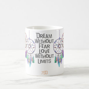 Mug Citation d'aquarelle de Dreamcatcher