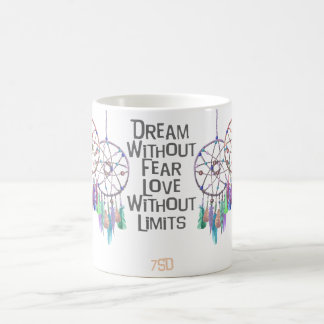 Mug Citation d'aquarelle de Dreamcatcher