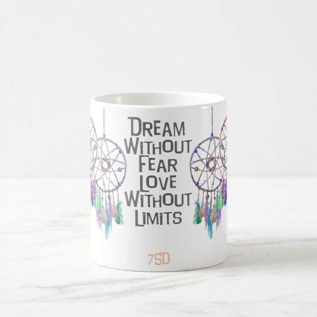 Mug Citation d'aquarelle de Dreamcatcher (Centre)