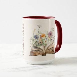 Mug Citation de amateur de livres mignon Couvre