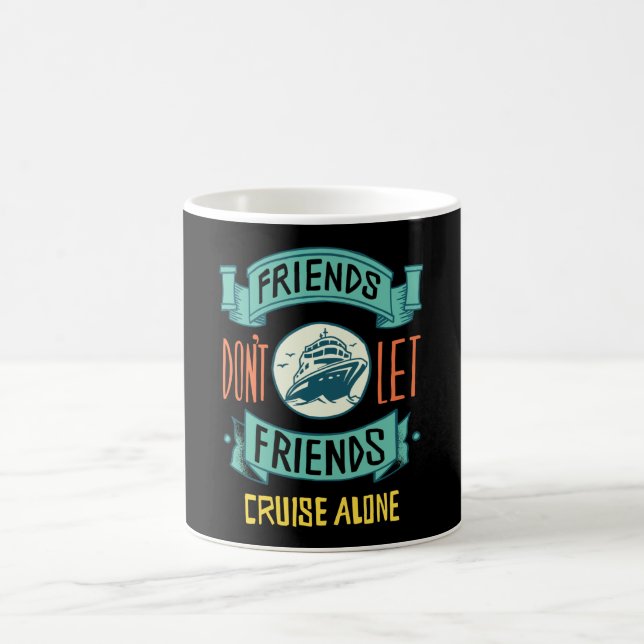 Mug Citation de bateau de croisière amusante (Centre)