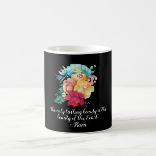Mug Citation de bouquet de beauté durable