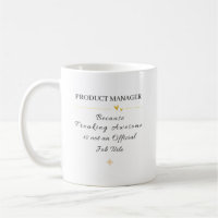 Citation de bureau de responsable de produit