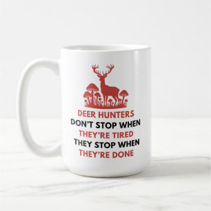 Mug Citation de Chasseur de cerfs Cadeau de chasse a
