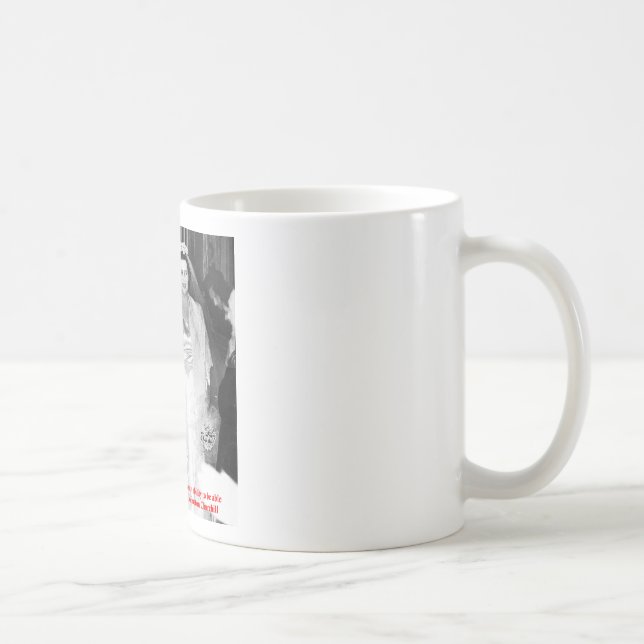 Mug Citation de Churchill & Famous Marriage (Droite)