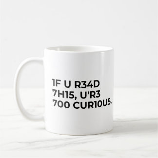 Mug Citation de code drôle nerd