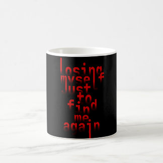 Mug Citation de découverte de soi Typographie Design