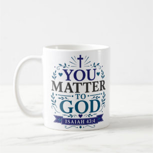 Mug Citation de dévotion quotidienne chrétienne Vous C