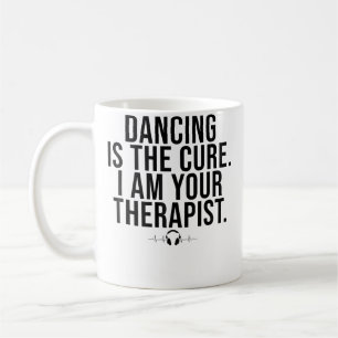 Mug Citation de Dj Deejay Drôle de Danse Citation Fest