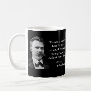 Mug Citation de Friedrich Nietzsche Troll