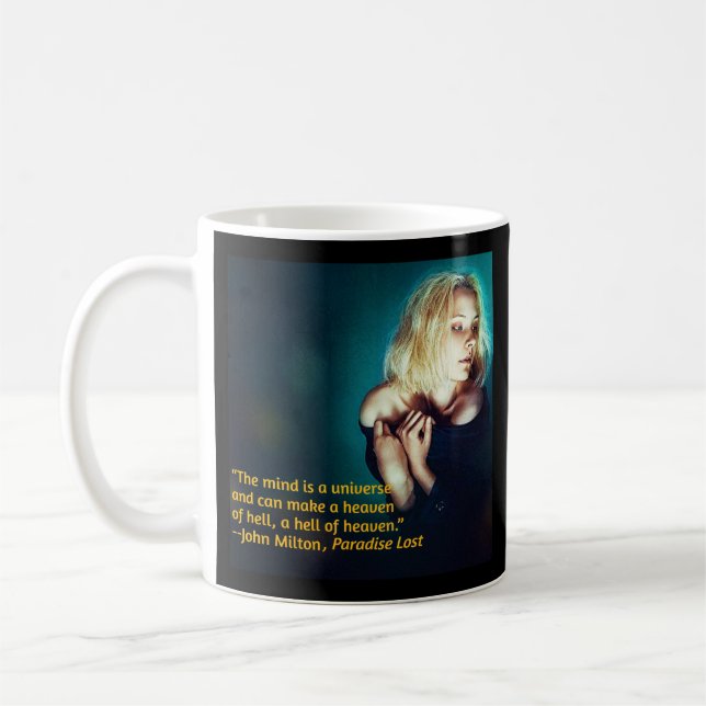 Mug Citation de John Milton (Gauche)