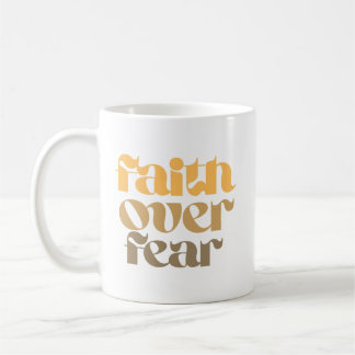 Mug Citation de la Bible chrétienne Confiance sur la p
