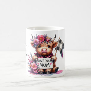 Mug Citation de la Fête des Mères/Vache personnalisée