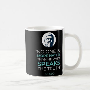 Mug Citation de la philosophie grecque antique Platon