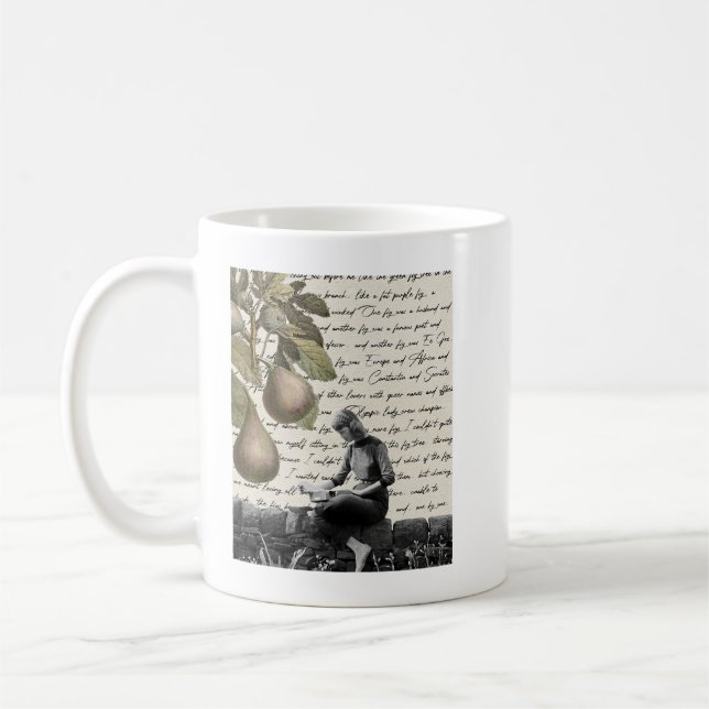 Mug Citation de l'arbre à figues Bell Jar (Gauche)