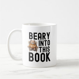 Mug Citation de l'auteur du livre de lecture de l'ours