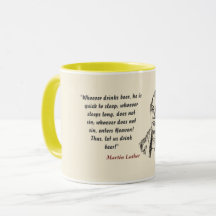 Citation De Martin Luther Sur Les Boissons De Bièr