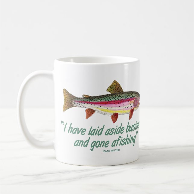 Mug Citation de pêche (Gauche)