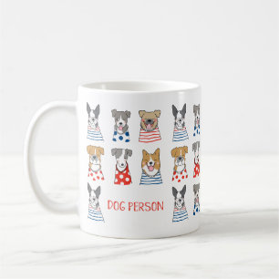 Mug Citation de personne de chien drôle mignonne