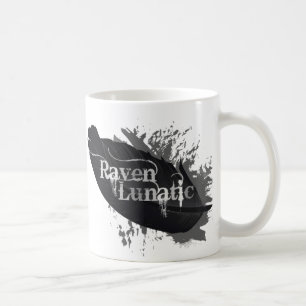 Mug Citation de plaisir lunatique corbeau pour les ama