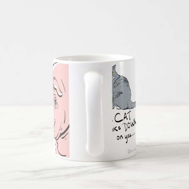Mug Citation de porc de Churchill (Poignée)