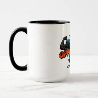 Mug Citation de salle de sport : Opportunité et non ob