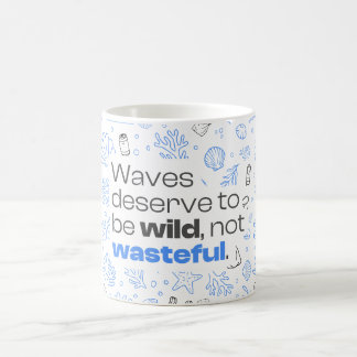 Mug Citation de sensibilisation à la pollution océaniq
