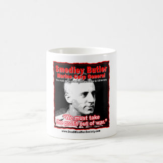 Mug Citation de Smedley D. Butler, de bénéfice et de