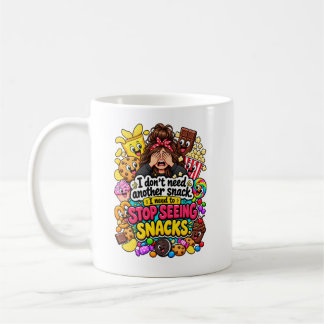 Mug Citation de tentation amusante pour amateur de fri
