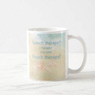 Mug Citation de thérapie vocale amusante pour les amat