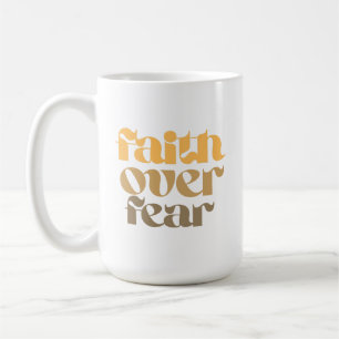 Mug Citation de verset biblique chrétien Foi sur la pe