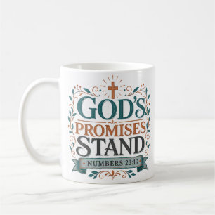 Mug Citation de verset biblique sur les promesses de D