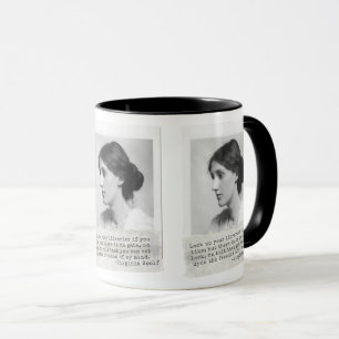 Mug Citation de Virginia Woolf - Icônes de l'histoire 