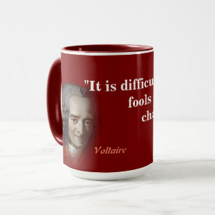 Mug Citation De Voltaire Sur Fools